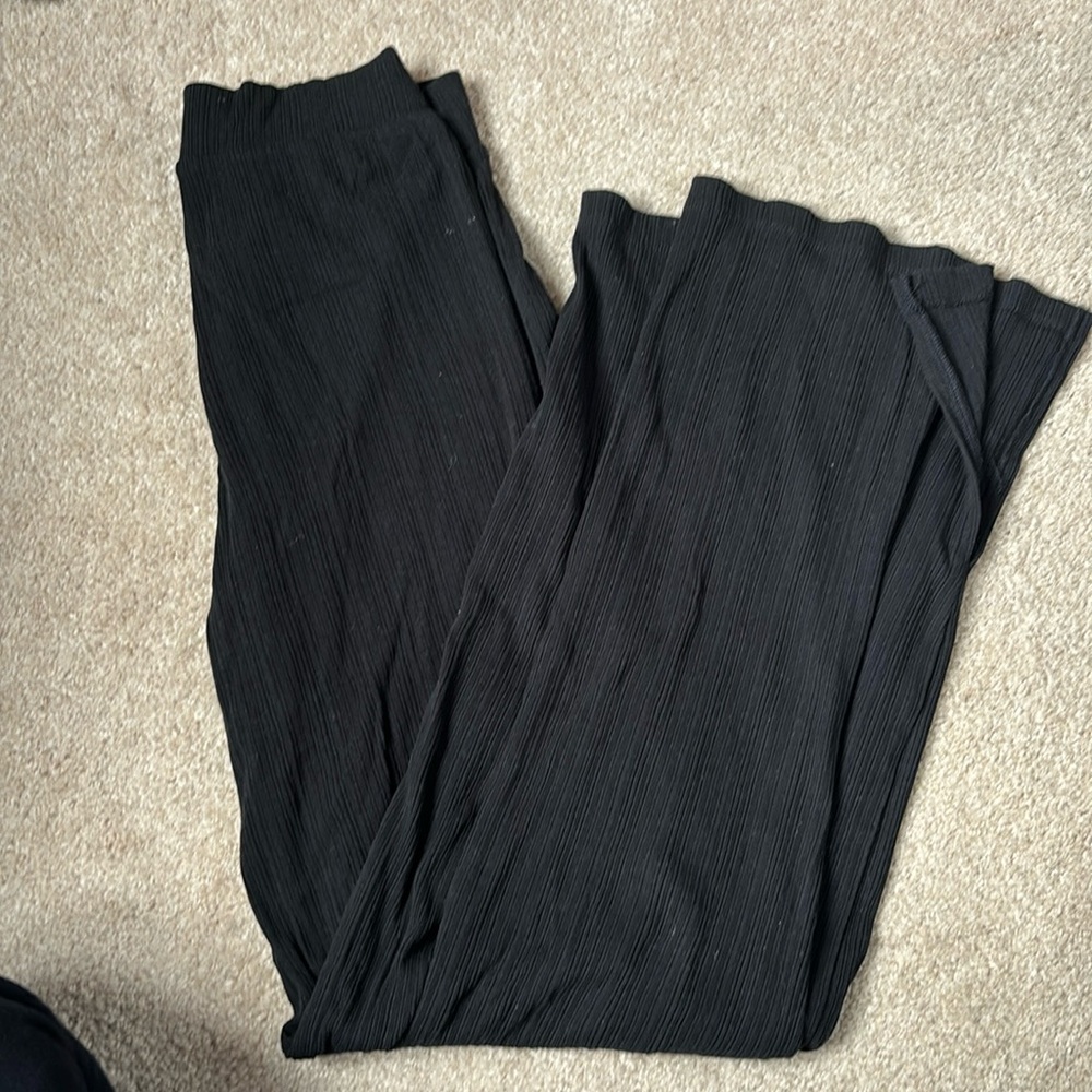 Stretchy flare pants
